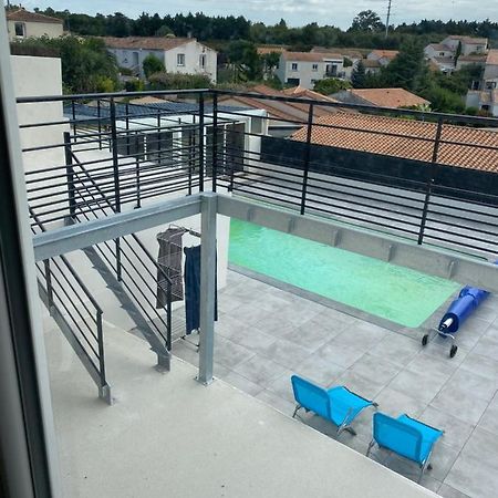 Bel Appartement Chez Particulier Calme Et Piscine รัวย็อง ภายนอก รูปภาพ