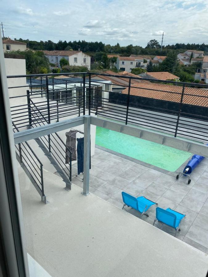 Bel Appartement Chez Particulier Calme Et Piscine รัวย็อง ภายนอก รูปภาพ